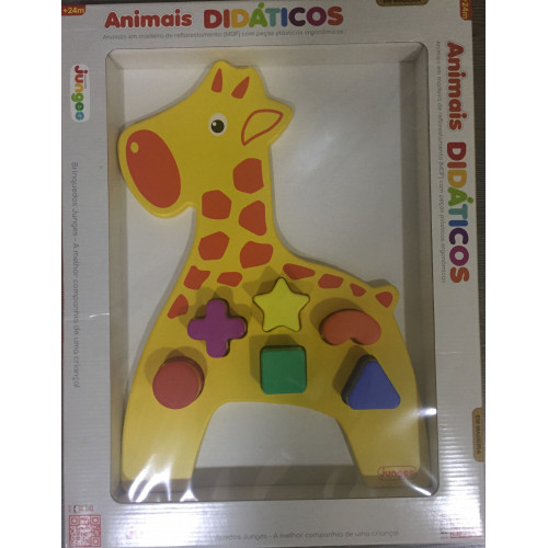 ANIMAIS DIDÁTICOS GIRAFA